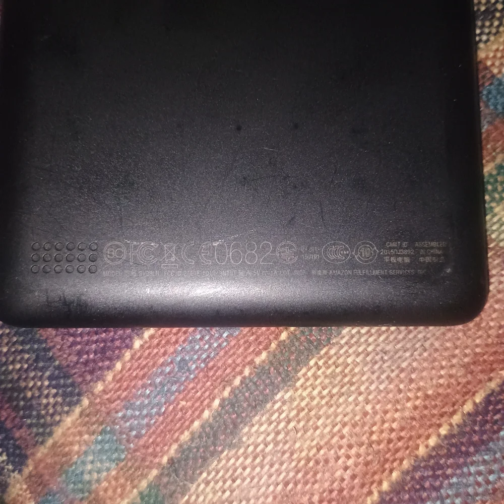 Black Tablet by Unknown Brand